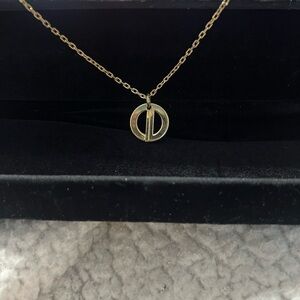 Christian Dior vintage 1990 logo necklace